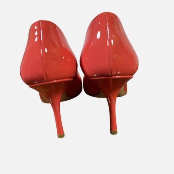 Prada Open To Pump Heel Patent Leather Women size EUR 37 - Picture 4 of 8